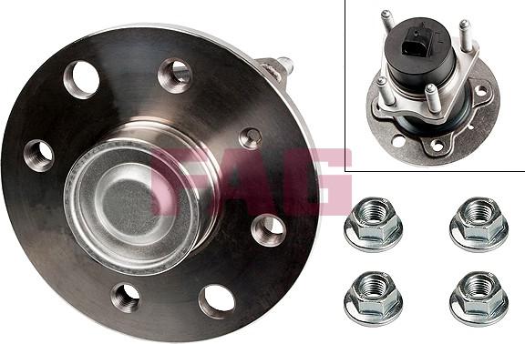 FAG 713 6445 60 - Wheel hub, bearing Kit autospares.lv