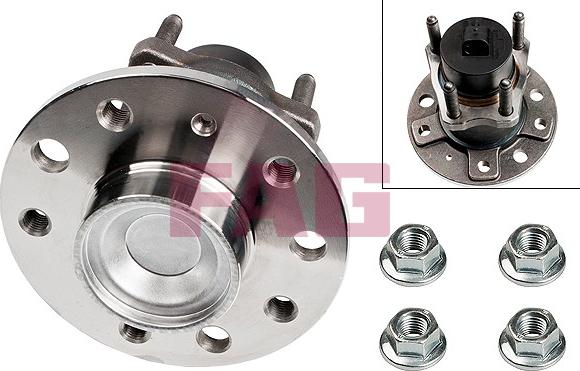 FAG 713 6445 70 - Wheel hub, bearing Kit autospares.lv