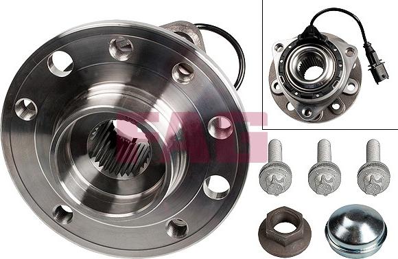 FAG 713 6440 90 - Wheel hub, bearing Kit autospares.lv