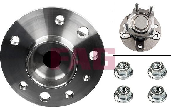 FAG 713 6440 20 - Wheel hub, bearing Kit autospares.lv