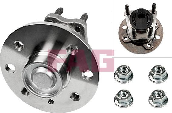 FAG 713 6443 40 - Wheel hub, bearing Kit autospares.lv