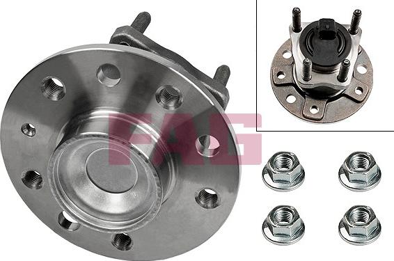 FAG 713 6443 30 - Wheel hub, bearing Kit autospares.lv