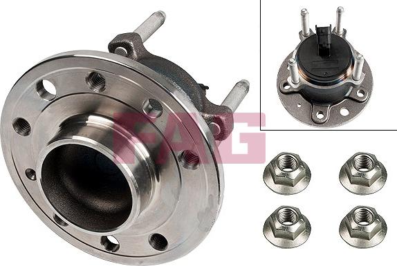 FAG 713 6442 60 - Wheel hub, bearing Kit autospares.lv