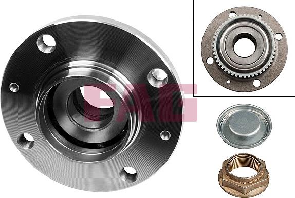 FAG 713 6404 50 - Wheel hub, bearing Kit autospares.lv