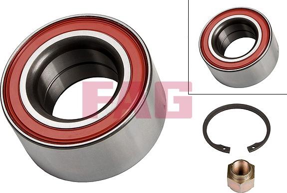 FAG 713 6401 90 - Wheel hub, bearing Kit autospares.lv