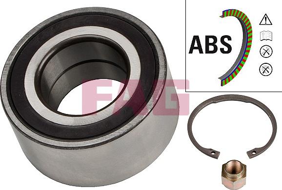 FAG 713 6403 10 - Wheel hub, bearing Kit autospares.lv