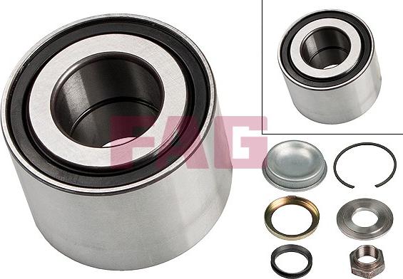 FAG 713 6500 70 - Wheel hub, bearing Kit autospares.lv