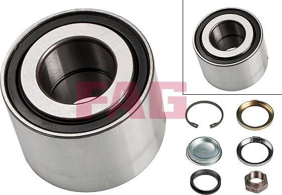 FAG 713 6502 90 - Wheel hub, bearing Kit autospares.lv