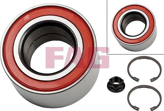 FAG 713 6650 20 - Wheel hub, bearing Kit autospares.lv