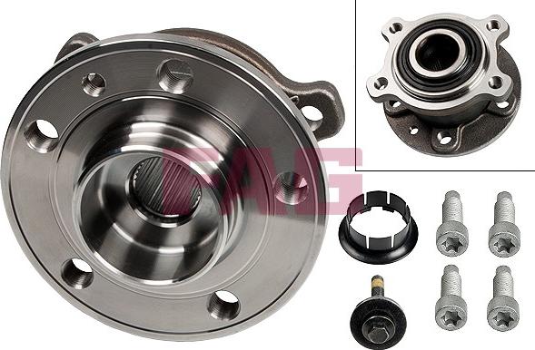 FAG 713 6604 80 - Wheel hub, bearing Kit autospares.lv