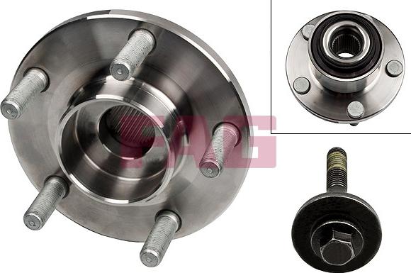 FAG 713 6604 30 - Wheel hub, bearing Kit autospares.lv