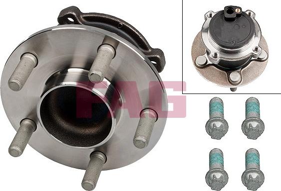 FAG 713 6605 20 - Wheel hub, bearing Kit autospares.lv