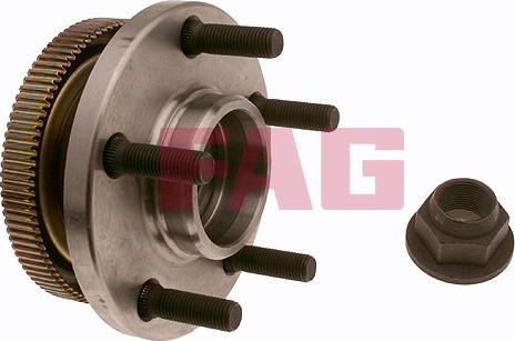 FAG 713 6600 10 - Wheel hub, bearing Kit autospares.lv