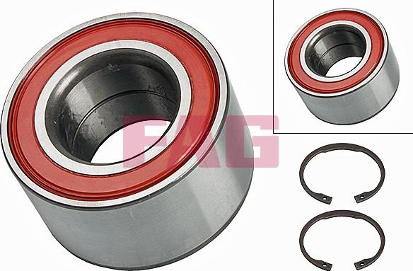 FAG 713 6601 90 - Wheel hub, bearing Kit autospares.lv