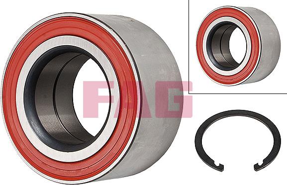 FAG 713 6601 30 - Wheel hub, bearing Kit autospares.lv