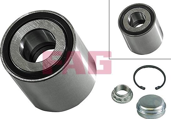 FAG 713 6681 80 - Wheel hub, bearing Kit autospares.lv