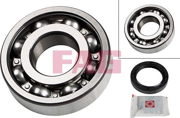 FAG 713 6630 60 - Wheel hub, bearing Kit autospares.lv