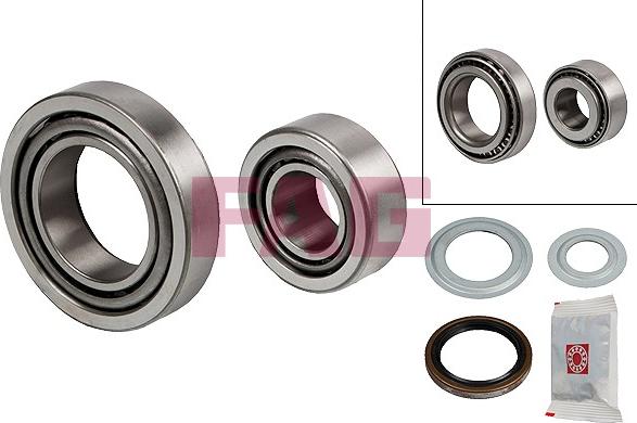 FAG 713 6676 00 - Wheel hub, bearing Kit autospares.lv