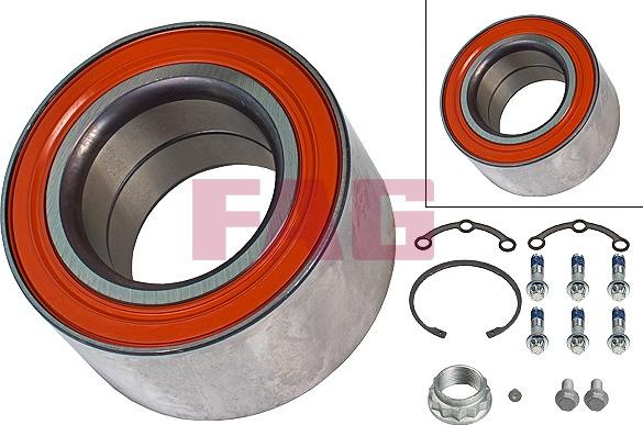 FAG 713 6678 90 - Wheel hub, bearing Kit autospares.lv