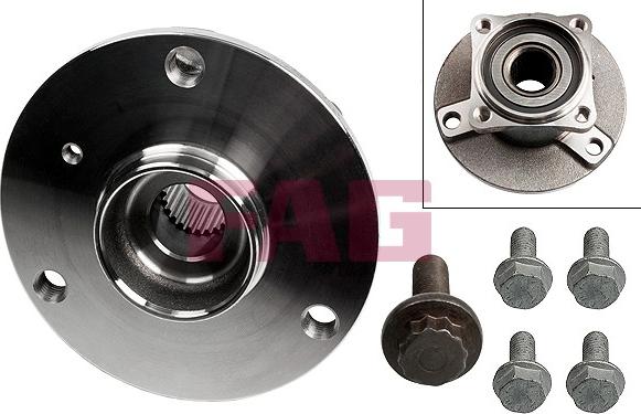 FAG 713 6673 40 - Wheel hub, bearing Kit autospares.lv