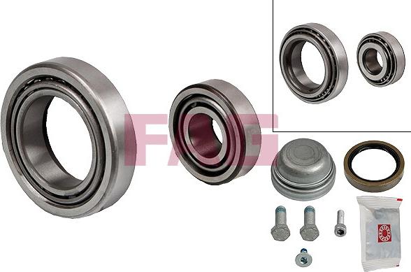 FAG 713 6673 60 - Wheel hub, bearing Kit autospares.lv