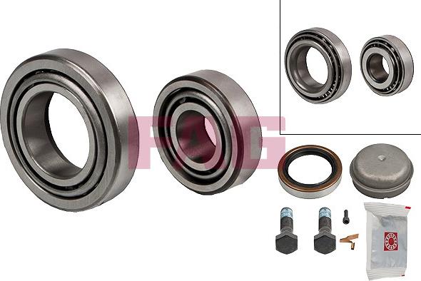 FAG 713 6673 70 - Wheel hub, bearing Kit autospares.lv