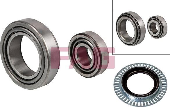 FAG 713 6677 60 - Wheel hub, bearing Kit autospares.lv