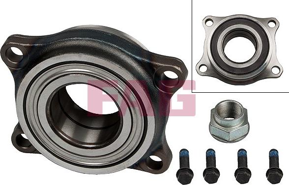 FAG 713 6064 10 - Wheel hub, bearing Kit autospares.lv