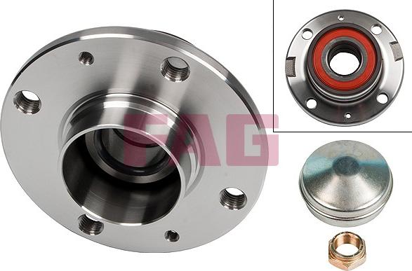 FAG 713 6063 50 - Wheel hub, bearing Kit autospares.lv