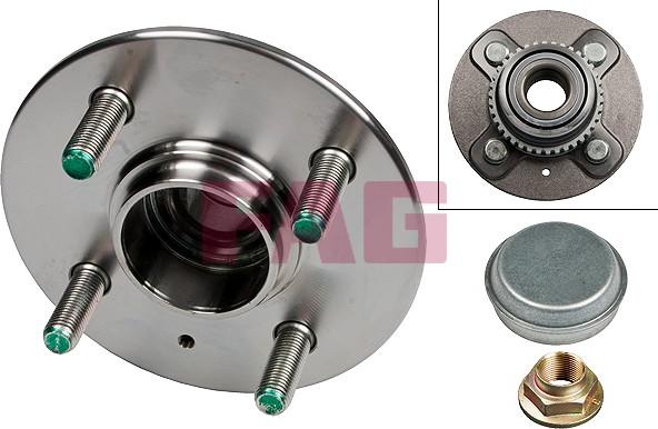 FAG 713 6195 90 - Wheel hub, bearing Kit autospares.lv