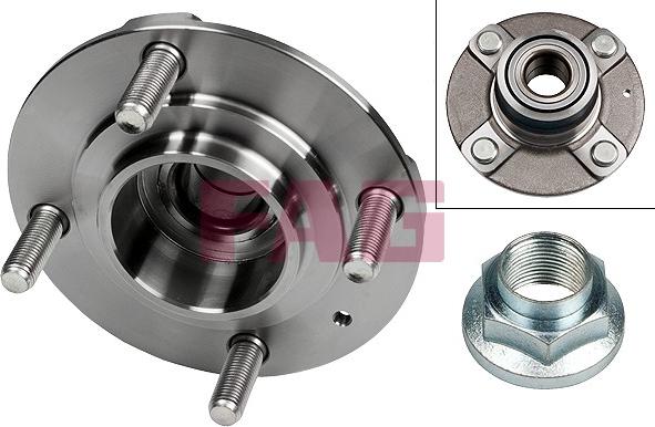 FAG 713 6190 50 - Wheel hub, bearing Kit autospares.lv