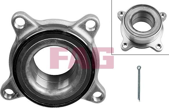 FAG 713 6198 60 - Wheel hub, bearing Kit autospares.lv