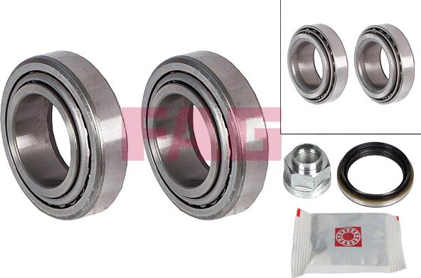 FAG 713 6192 30 - Wheel hub, bearing Kit autospares.lv