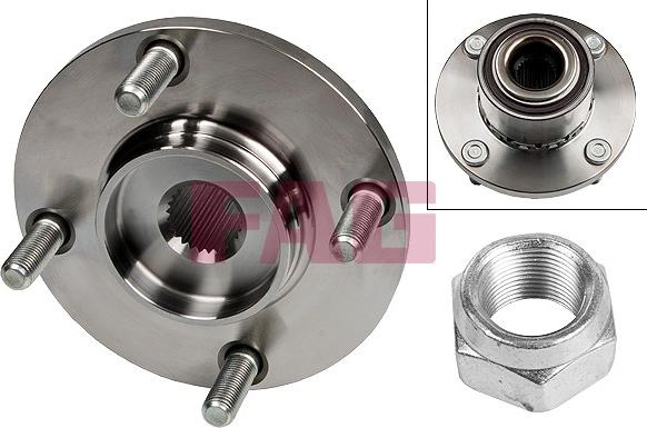 FAG 713 6197 70 - Wheel hub, bearing Kit autospares.lv