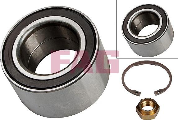 FAG 713 6151 40 - Wheel hub, bearing Kit autospares.lv