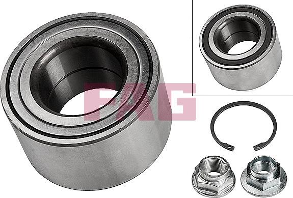 FAG 713 6158 00 - Wheel hub, bearing Kit autospares.lv