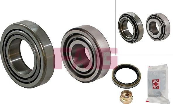 FAG 713 6152 10 - Wheel hub, bearing Kit autospares.lv