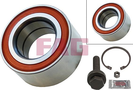 FAG 713 6104 50 - Wheel hub, bearing Kit autospares.lv