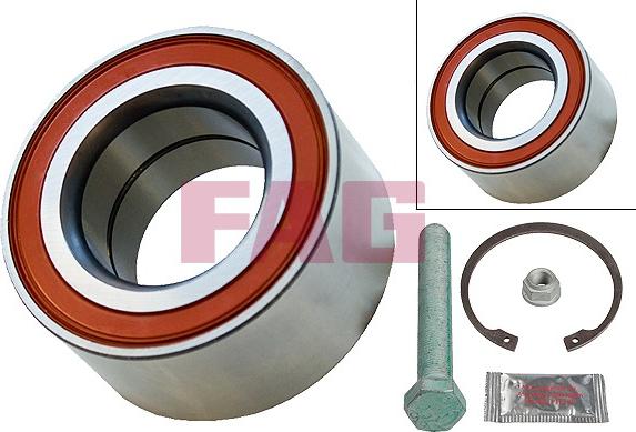 FAG 713 6104 60 - Wheel hub, bearing Kit autospares.lv