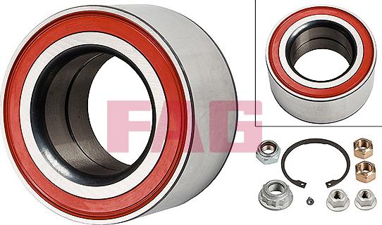 FAG 713 6100 40 - Wheel hub, bearing Kit autospares.lv