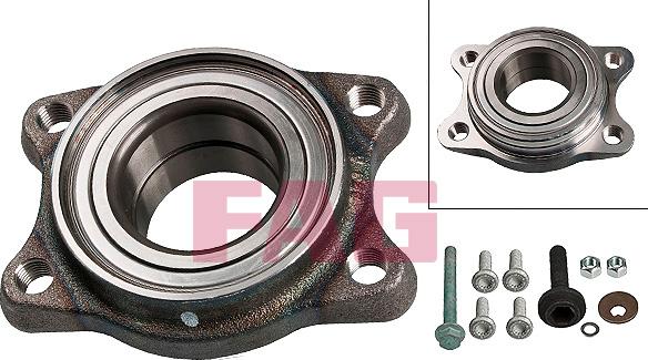 FAG 713 6103 90 - Wheel hub, bearing Kit autospares.lv