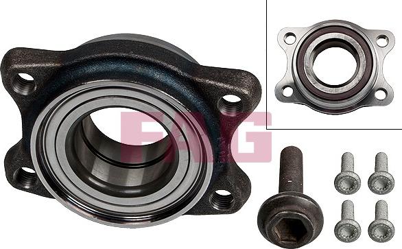 FAG 713 6107 80 - Wheel hub, bearing Kit autospares.lv