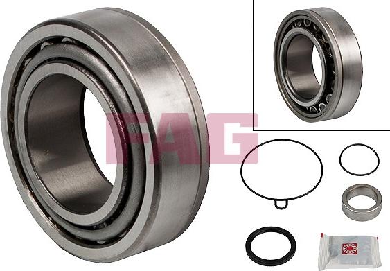 FAG 713 6115 90 - Wheel hub, bearing Kit autospares.lv