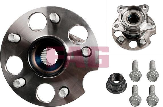 FAG 713 6189 40 - Wheel hub, bearing Kit autospares.lv