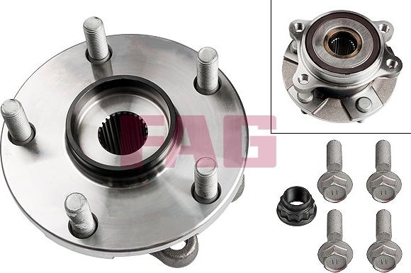 FAG 713 6189 70 - Wheel hub, bearing Kit autospares.lv