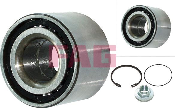 FAG 713 6183 70 - Wheel hub, bearing Kit autospares.lv