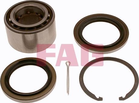 FAG 713 6187 10 - Wheel hub, bearing Kit autospares.lv