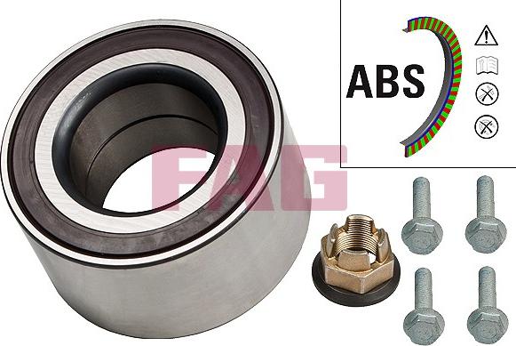 FAG 713 6122 60 - Wheel hub, bearing Kit autospares.lv