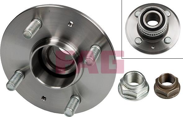 FAG 713 6174 10 - Wheel hub, bearing Kit autospares.lv