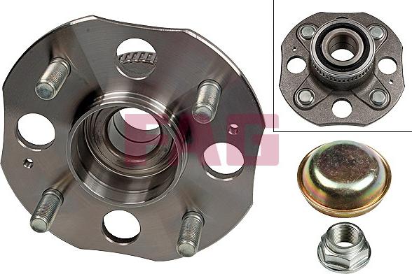 FAG 713 6170 80 - Wheel hub, bearing Kit autospares.lv